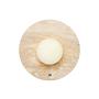 Tor-Nun-D Wandleuchte Travertin Creme 5