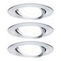 LED-Einbauleuchte Nova I Aluminium Grau 0