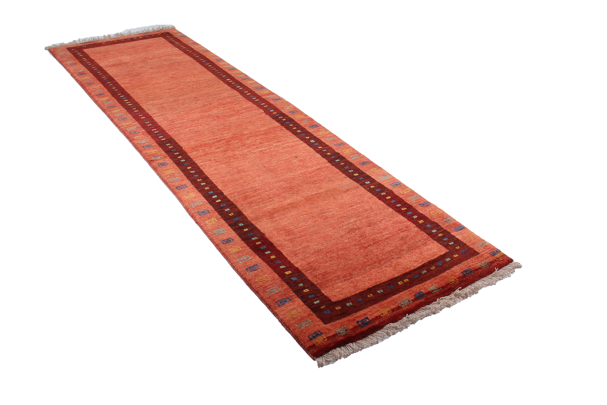 Gabbeh Teppich Wolle Rot 6