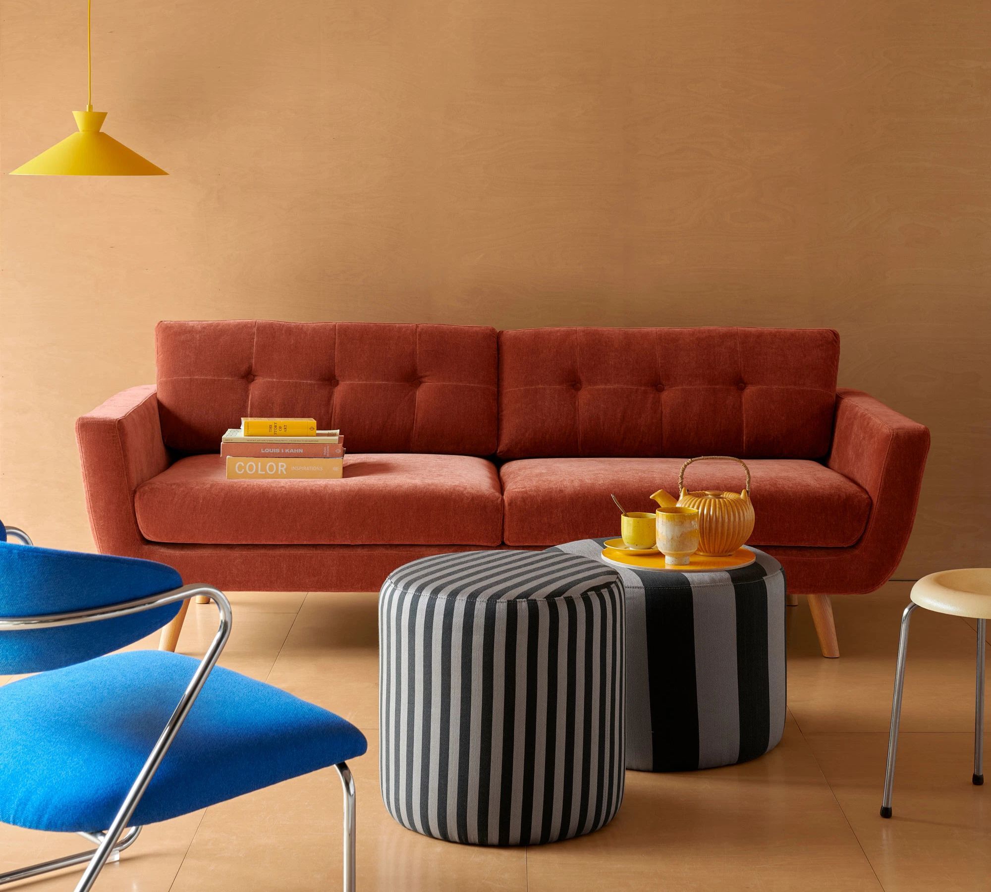 Vera Sofa 3-Sitzer Moss Rust 5