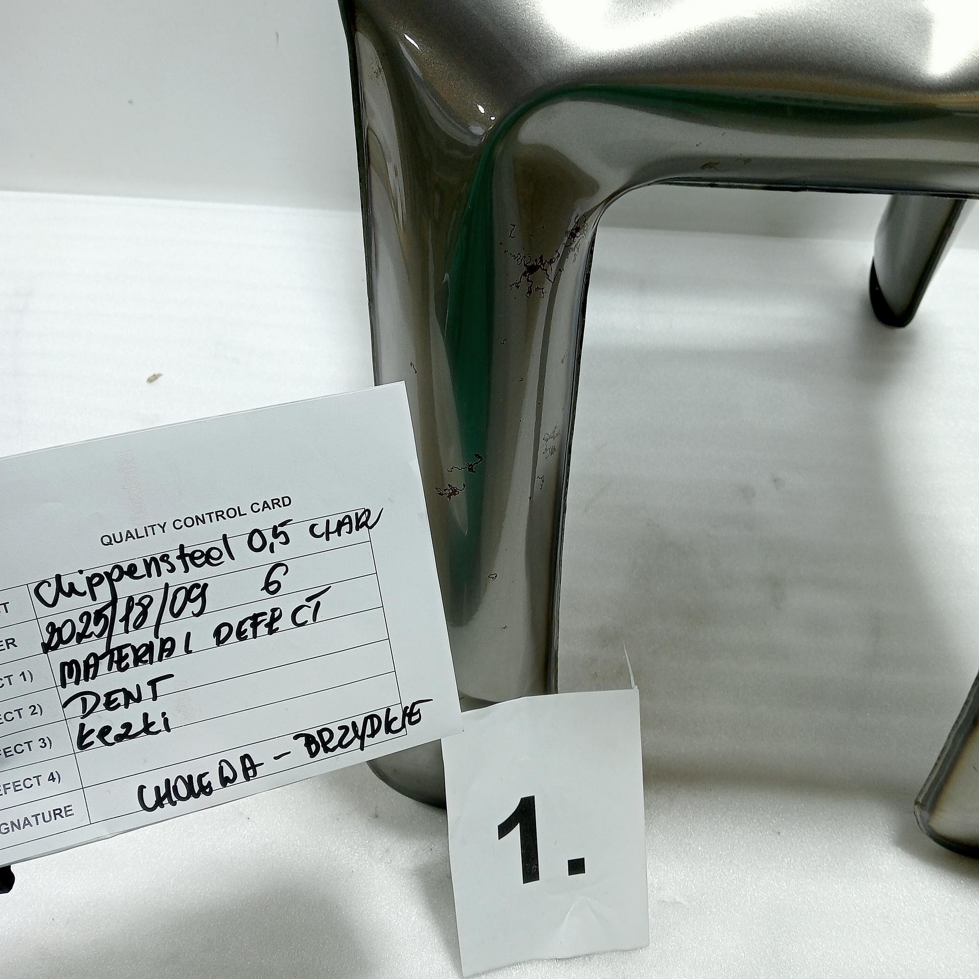 Chippensteel 0.5 Sedia Acciaio Grezzo Laccato 2