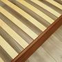 Bed Teak Brown 1970s 10