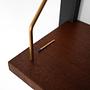 Teak-Wandmöbel Braun 1960er Jahre 14