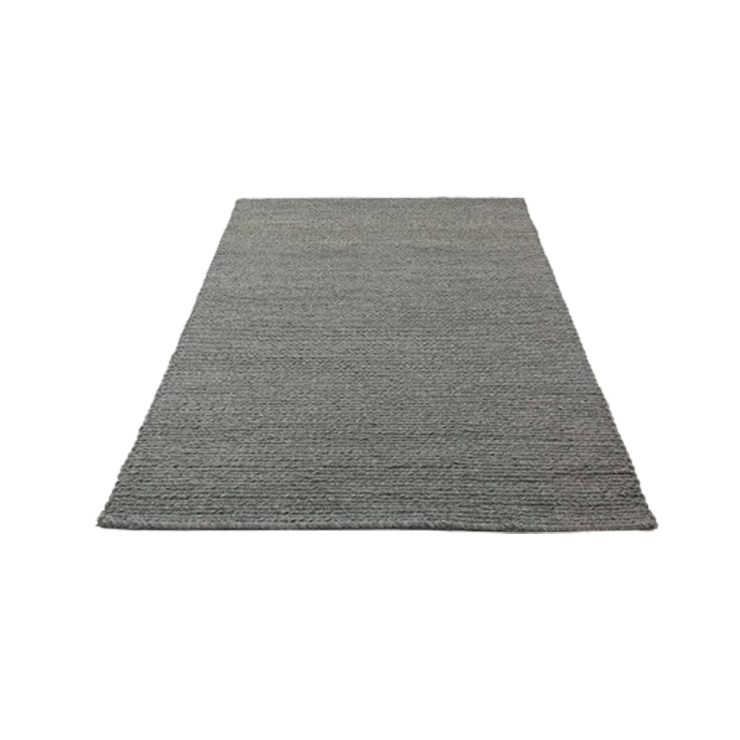 Cable Carpet Wool Felt Grey 0