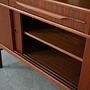 Highboard in legno di teak anni '60 14
