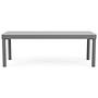 Hadley Outdoor Couchtisch Anthracite Grey Steel 30 x 70 cm 1