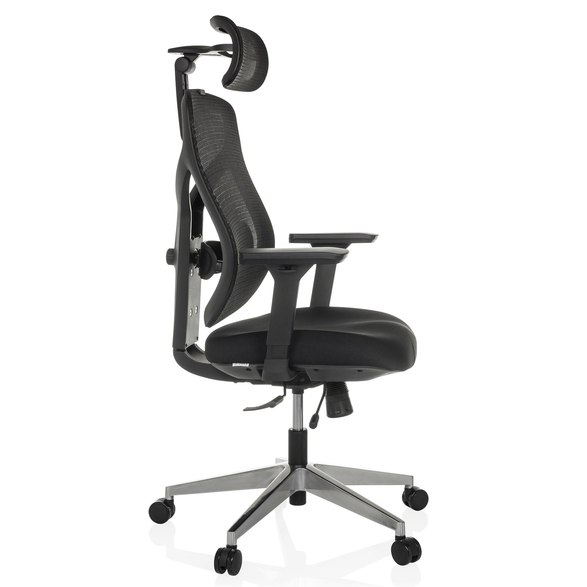 CASSILIS B Bürostuhl Netzstoff Schwarz 6