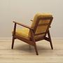 Armchair Teak Yellow 1970s 4