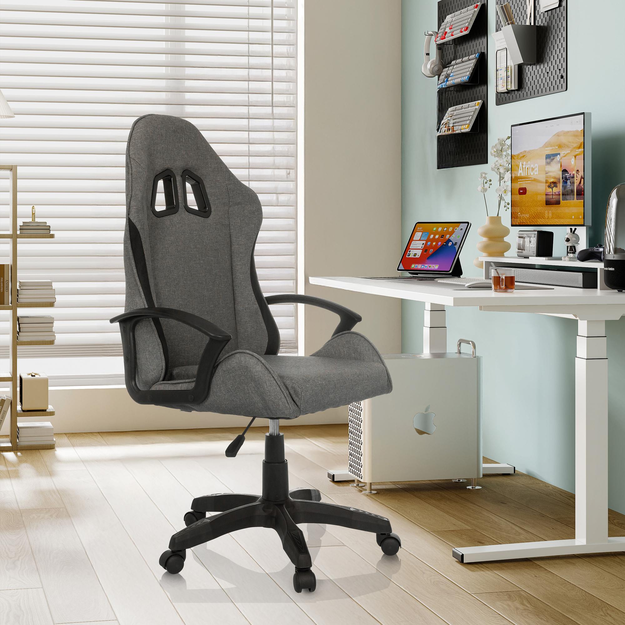 GAMEBREAKER W01 Bürostuhl Textil Grau 3