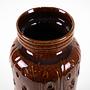Ceramic Vase Brown 1960s 6