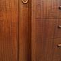 Vintage Sideboard Teakholz Braun 1960er Jahre 12