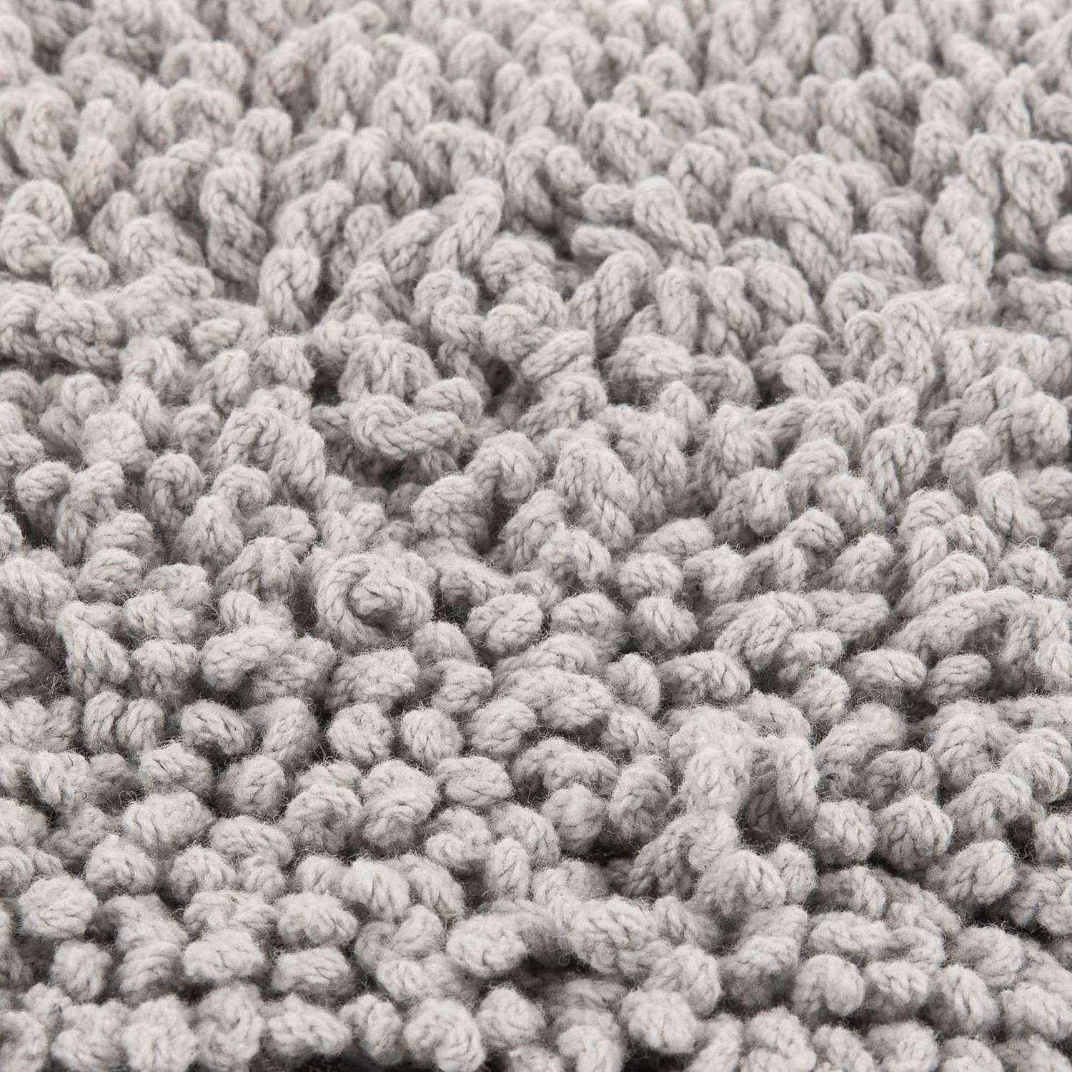 Badematte Fergana Frottee Rauchgrau 1