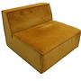 Dane 1-Sitzer Modul Velour Matt Amber 8