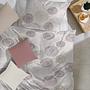 Rifa Bedding Cotton Grey Beige 135x200cm 4