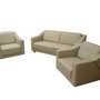 Modell 350 Sofaset Leder Beige 1