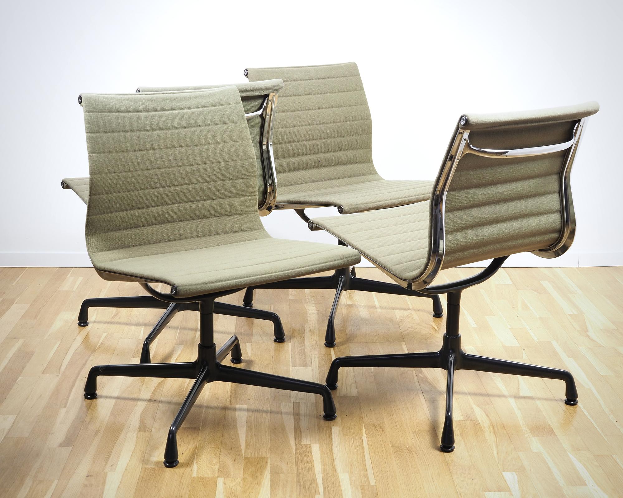 Aluminium Chair EA 105 Hopsack Khaki 8