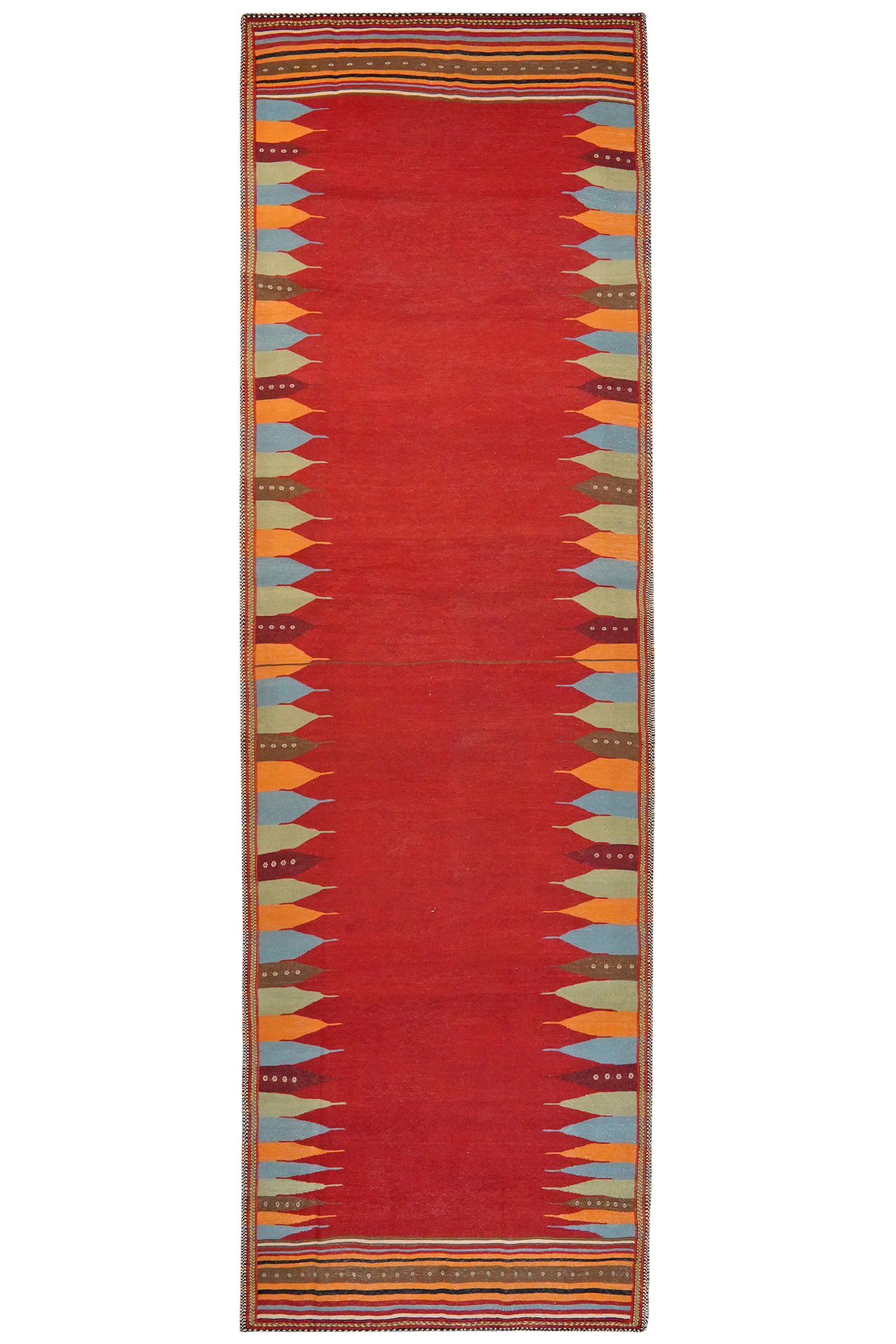 Kilim Afshar Teppich Rot 0