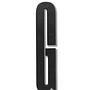Wooden letters Black 0