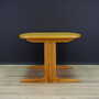Vintage Table Ash Wood Brown 1960s 7