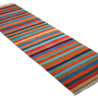 Kilim Gashgai Teppich Mehrfarbig 2