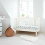 Baby-Bettchen Holz Weiß 1