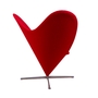 Heart Cone Chair von Verner Panton Rot 4