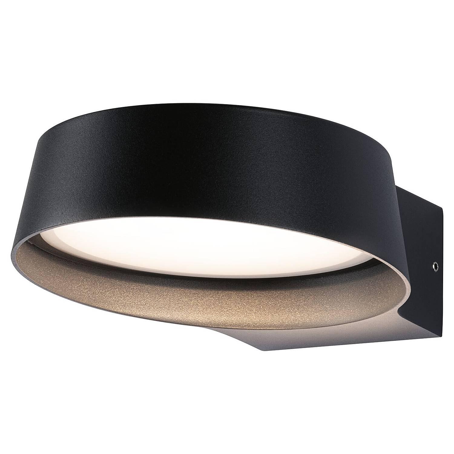 Capea Wandleuchte Aluminium Grau 1-flammig 1