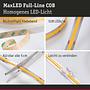 MaxLED-Stripe 500 COB Warmweiß Polyacryl Silber 4