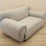 Sofa Zweisitzer Beige 1970er Jahre 7
