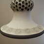 Vintage pendant lamp ceramic white 1960s 3