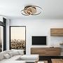 LED-Deckenleuchte Arruda Rund Aluminium Gold 3