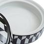 Marlo Small Geometric Patterned Ceramic Jar 4