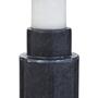 Candlestick Marble Black White 9