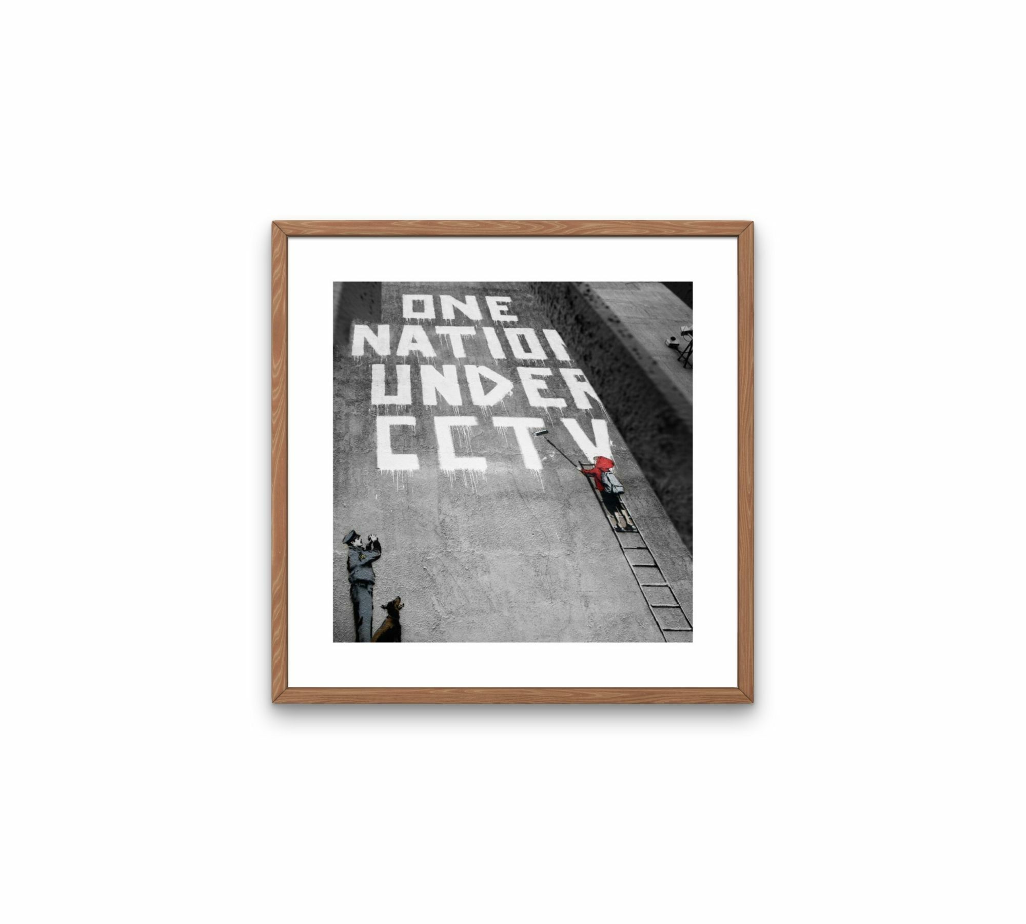 Newman Street - Banksy 40 x 40 cm 3