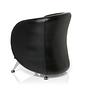 ST. LUCIA Office Chair Faux Leather Black 6