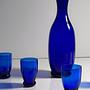 Dekanter & Schnapsgläser Glas Kobaltblau 6