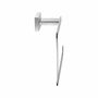 Towel rack metal silver 2