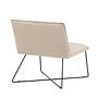 X-Lounge Einzelsofa Samt Beige 7