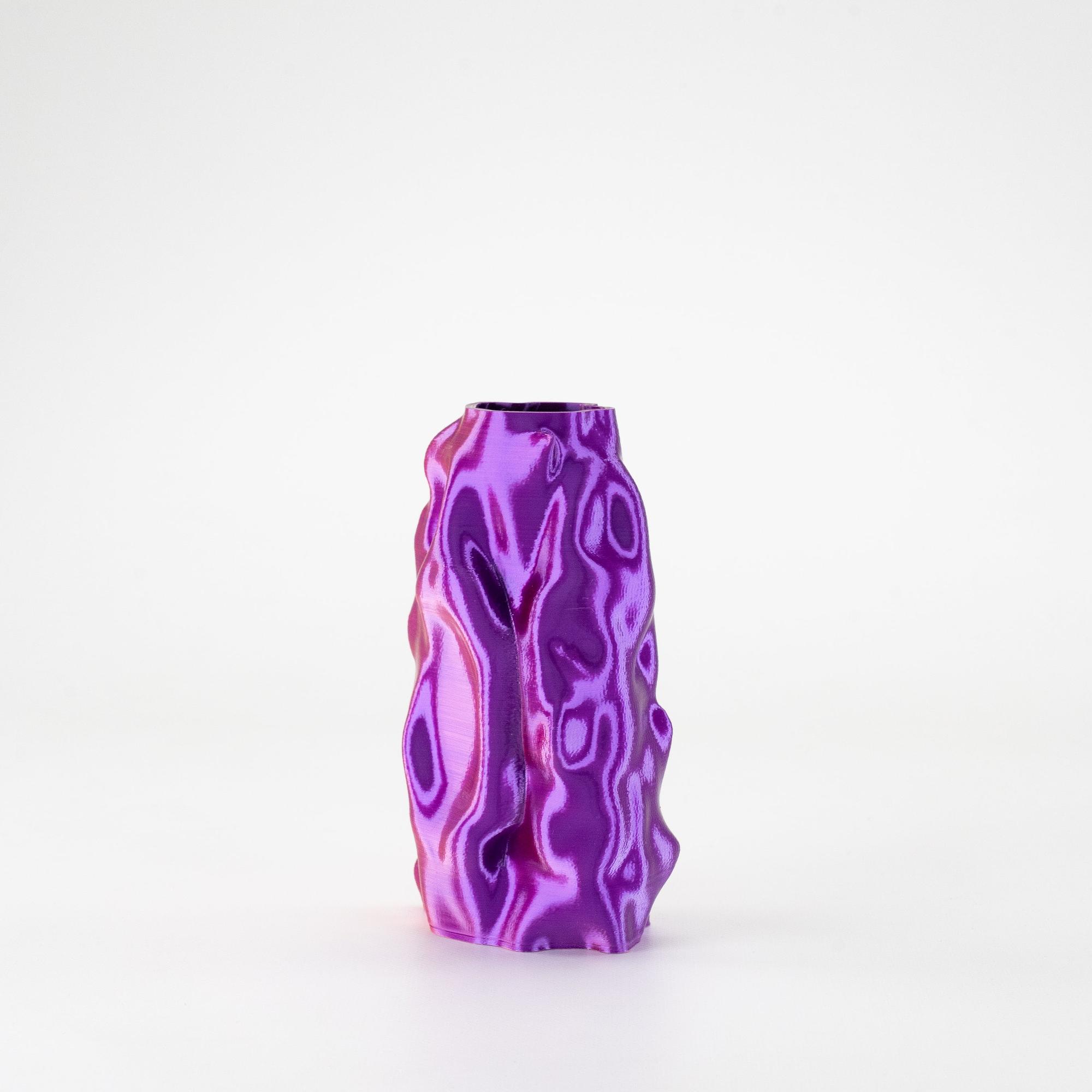 1130-1 Organic Angel Vase Medium Lila Pink 3