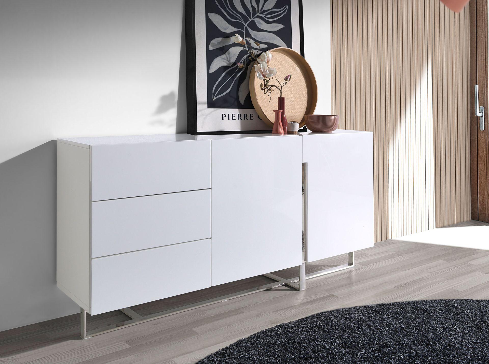 Sideboard Weiß 0