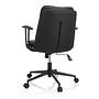 SMALLO Office Chair Swivel Faux Leather Black 9