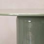 Clementin Side Table Metal Green 45x45 cm 4