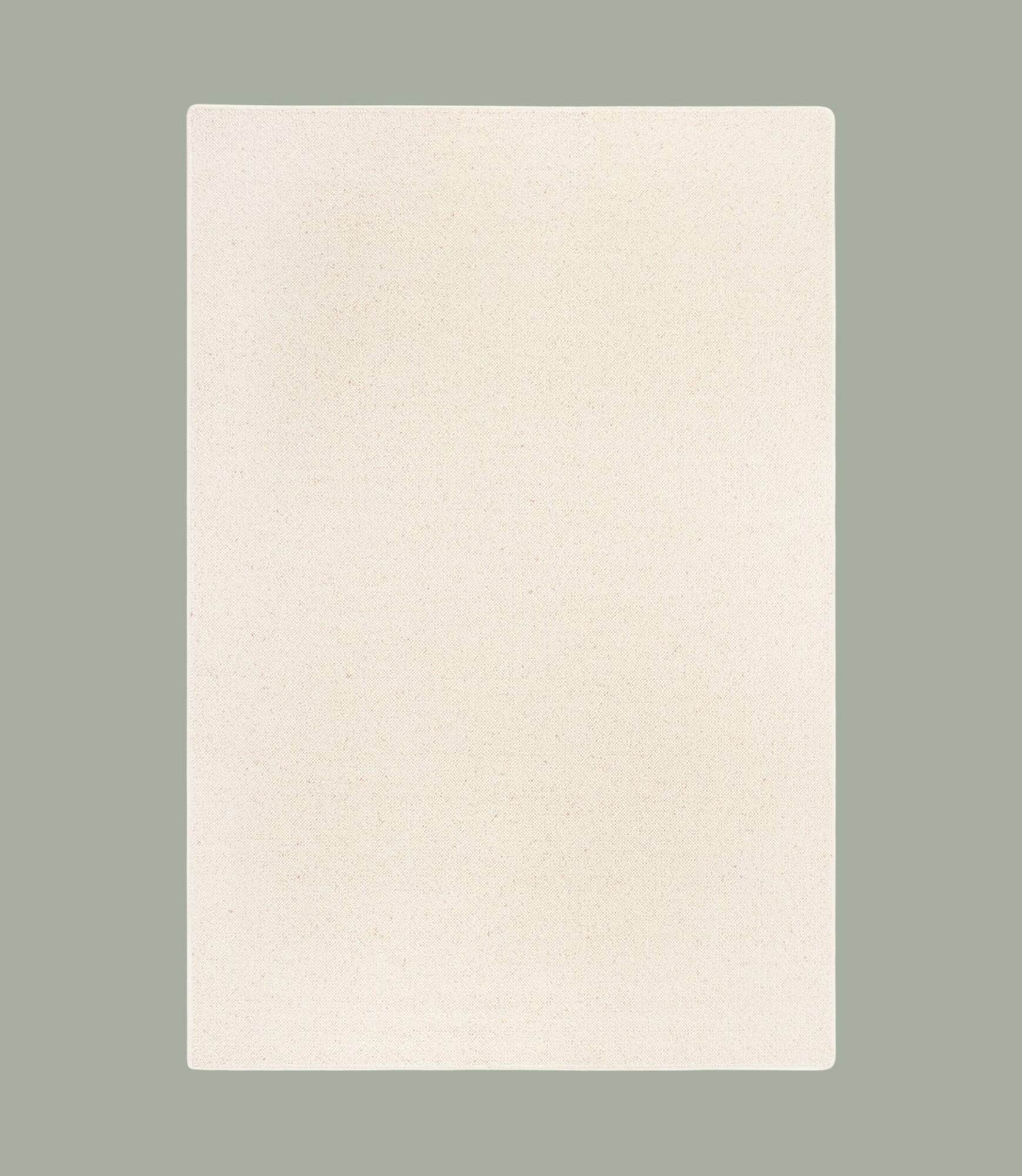 Teppich Schurwolle Creme 0