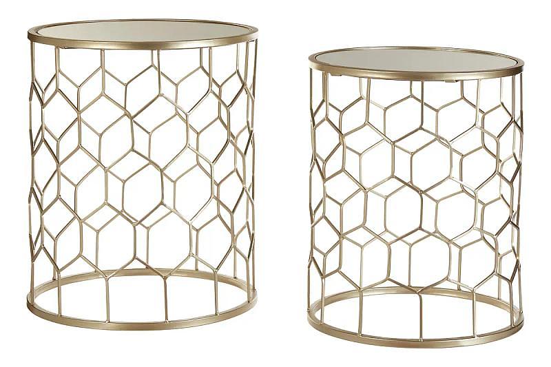 2x Arcana Set Honeycomb Beistelltischen
 0