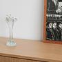 Glass vase Grey 1