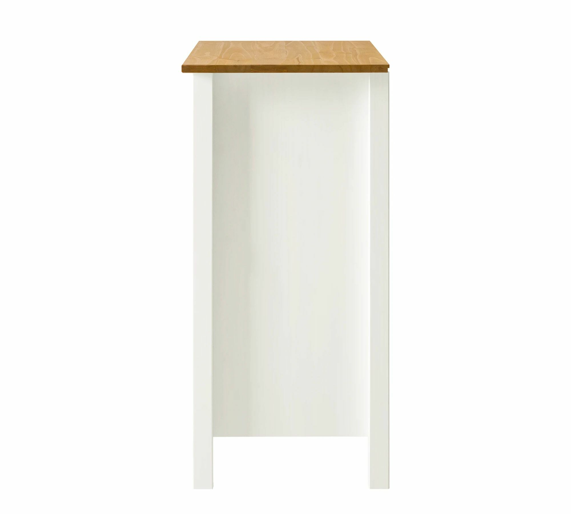 Kommode Kiefernholz Weiß 6
