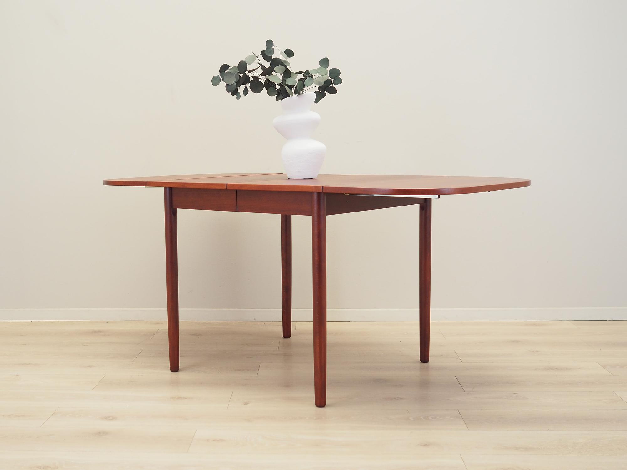Mahogany Table 1970s 4