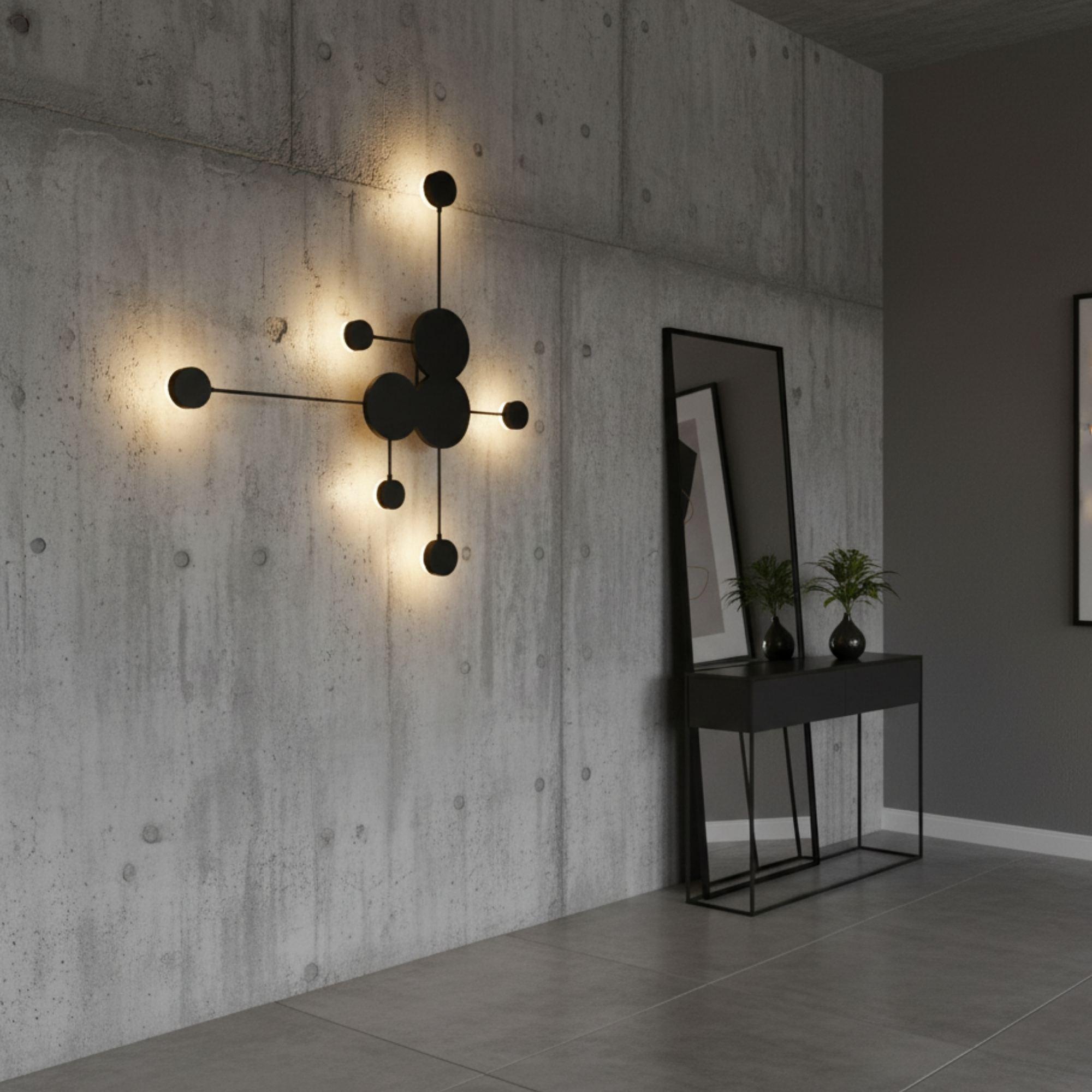 Ledos Wall Lamp Metal Black 5