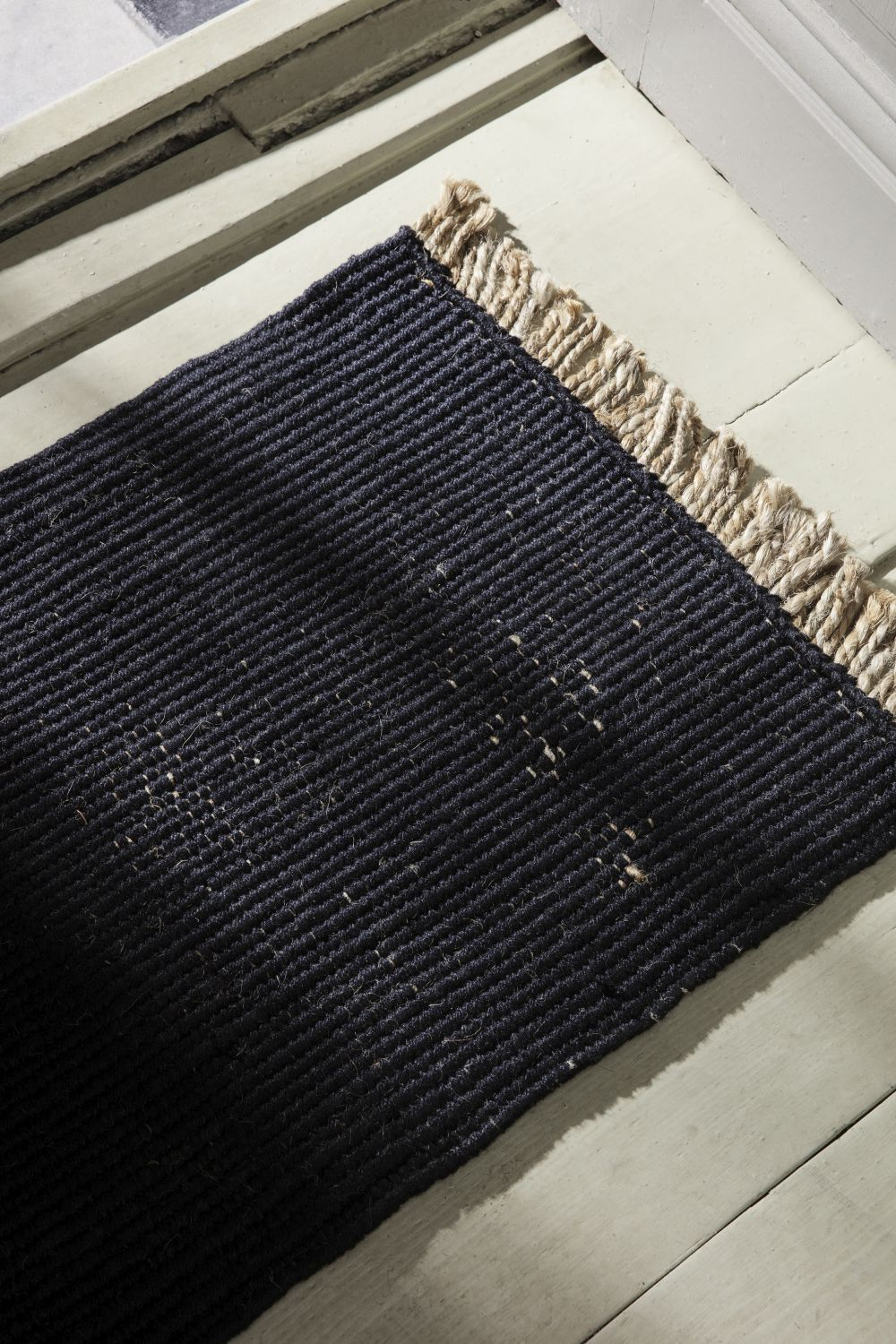 Block-Matte Schwarz 80 x 50 cm 1