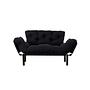 Nitta Sofa Bed 2-seater Black 0